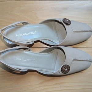 A. Marinelli Kitten Heels Beige